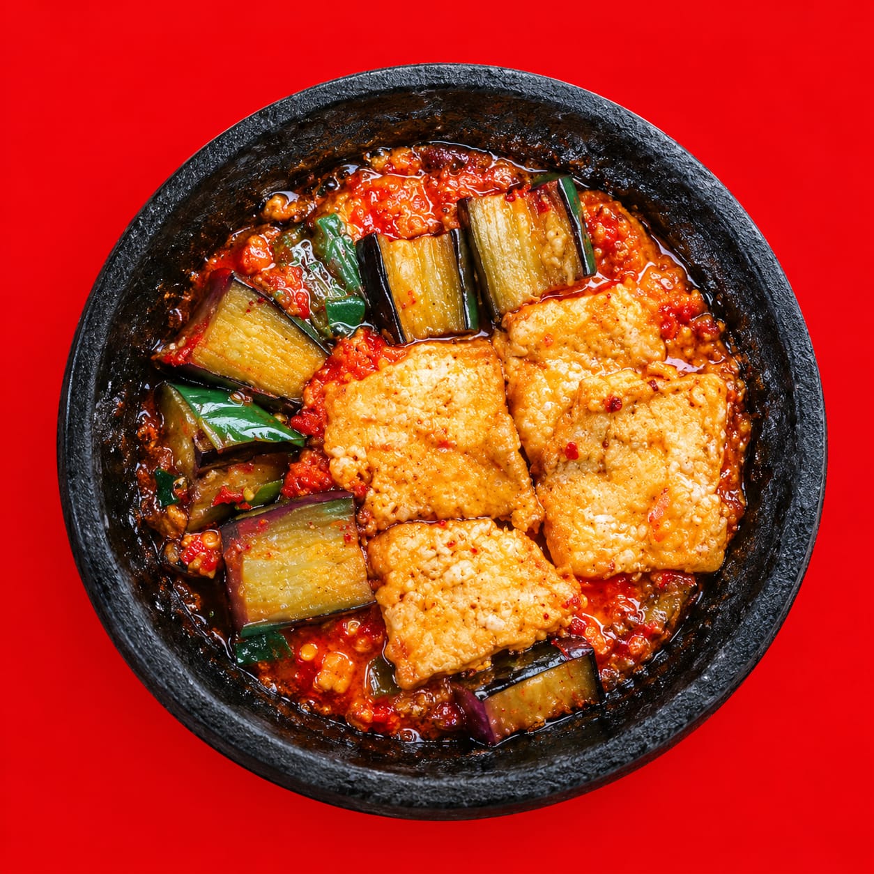 Tempe terong penyet (DEPOT ANDA)